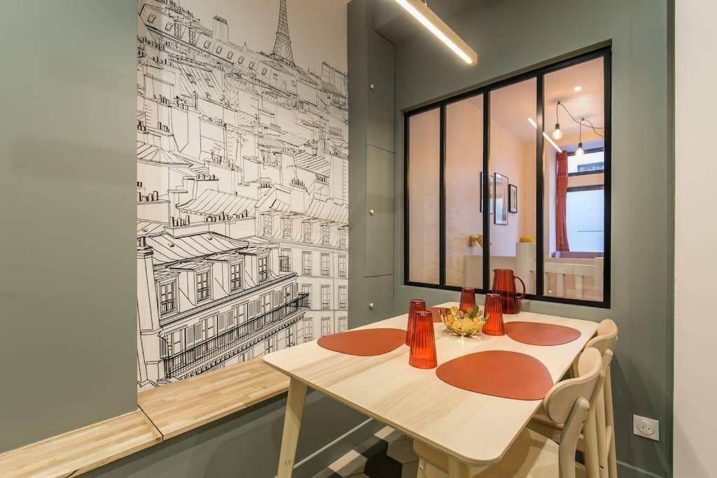 New And Cosy In Heart Of Paris, 12E, 4Pers Lejlighed Eksteriør billede